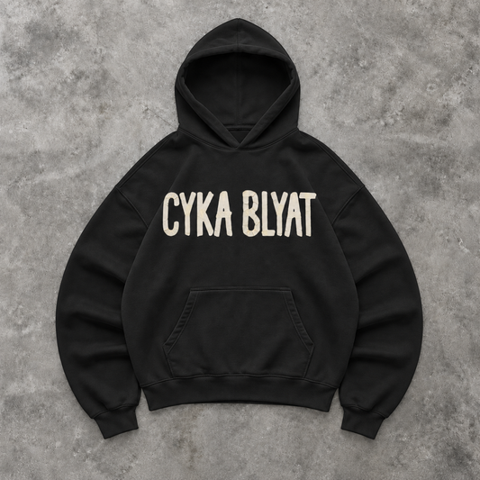 CYKA BLYAT Oversized Hoodie
