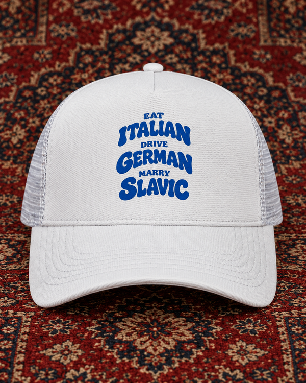 Marry Italian Marry Slavic Trucker Cap