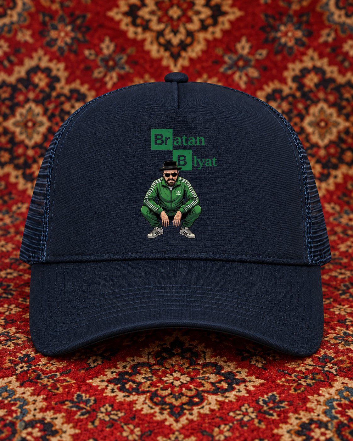 Bratan Blyat Trucker Cap