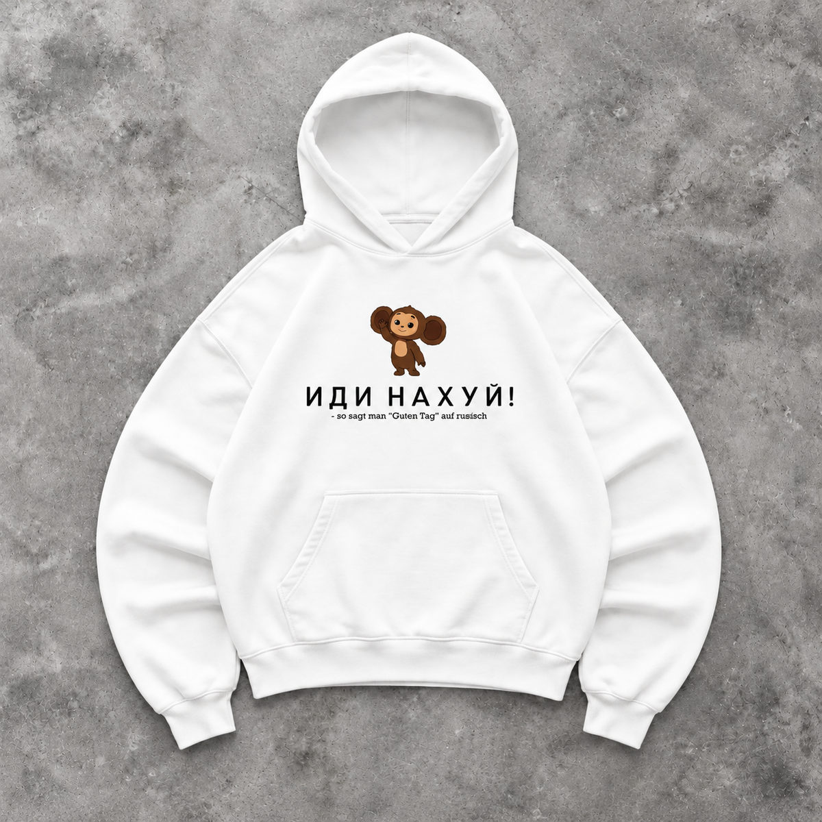 SO SAGT MAN GUTEN TAG Oversized Hoodie