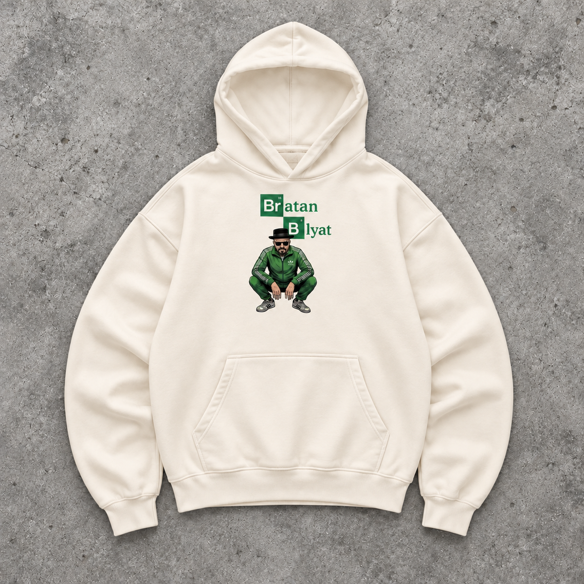 BRATAN BLYAT Oversized Hoodie
