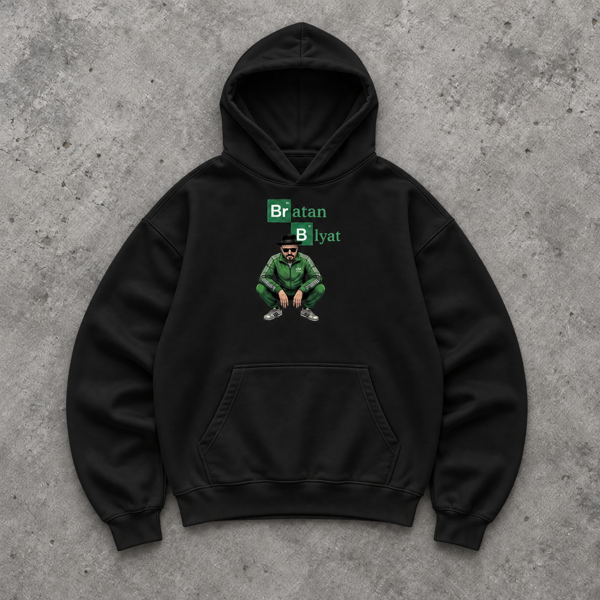 BRATAN BLYAT Oversized Hoodie