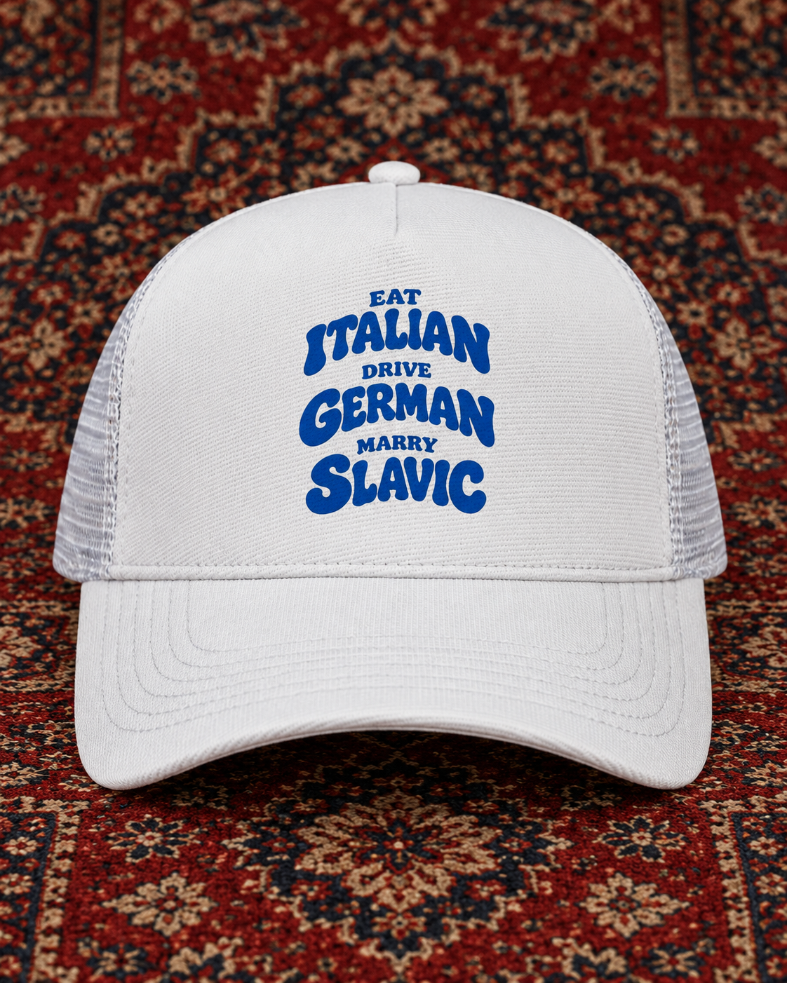 Marry Italian Marry Slavic Trucker Cap