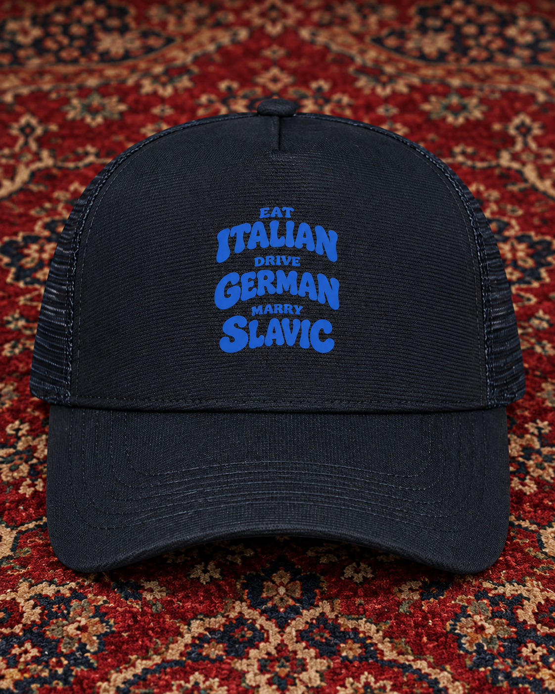 Marry Italian Marry Slavic Trucker Cap