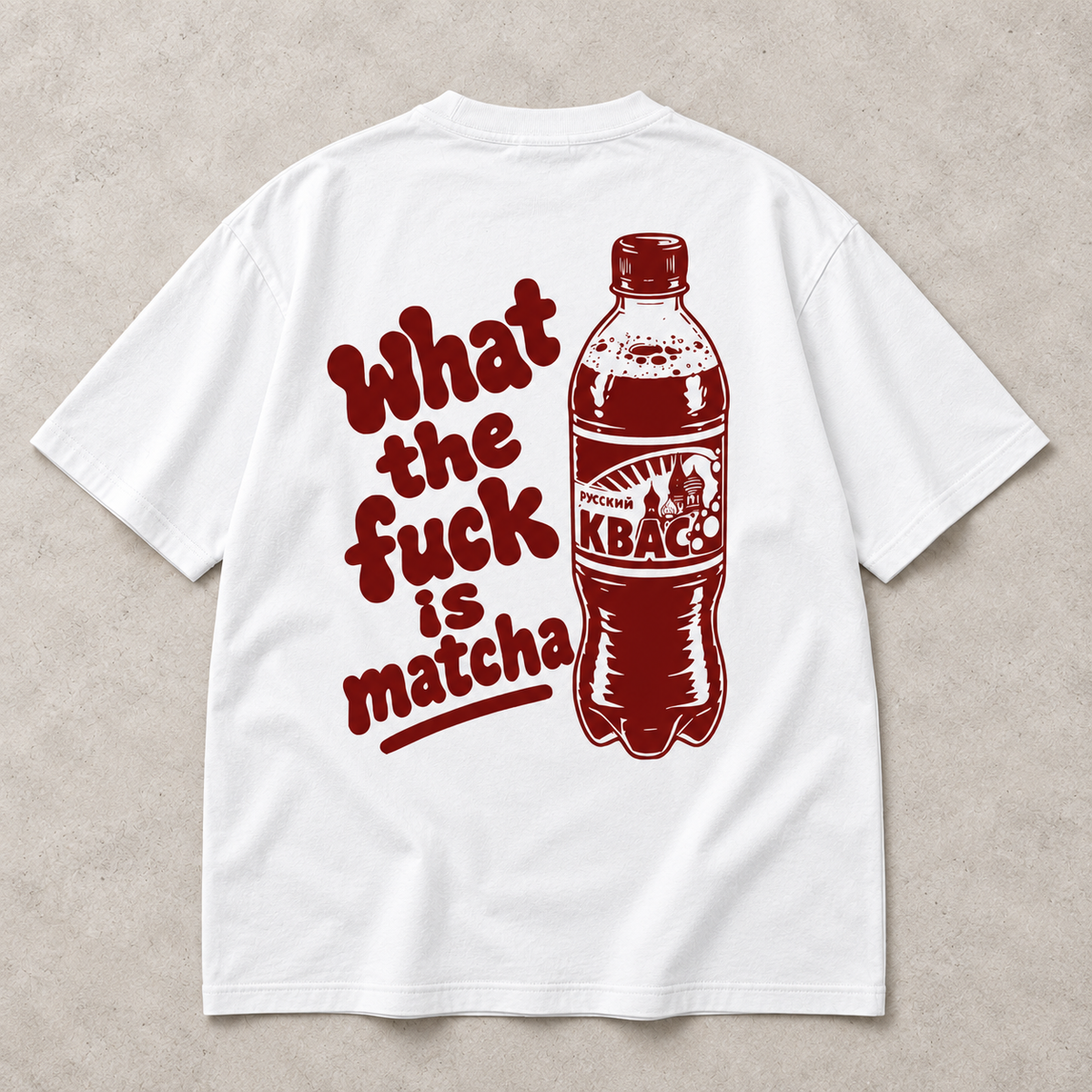 WTF is Matcha Oversized Shirt