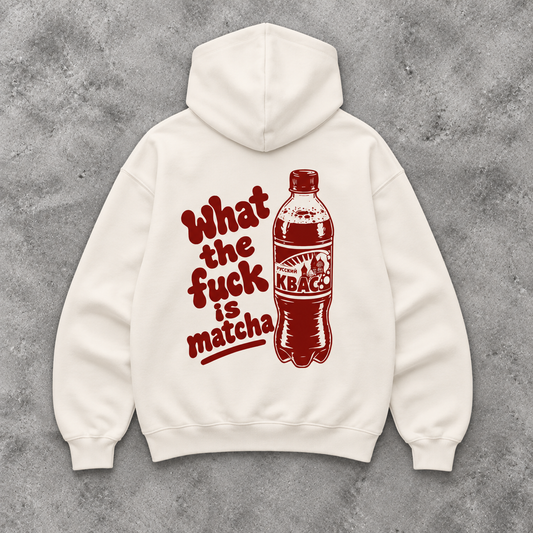 WTF is Matcha Oversized Hoodie