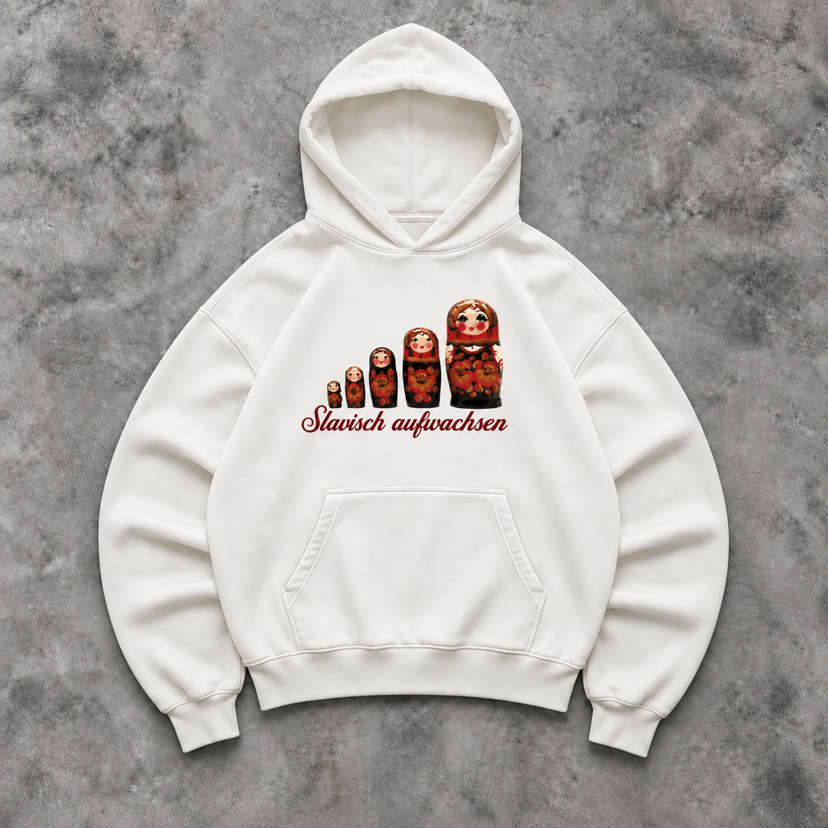 Slavisch aufwachsen Oversized Hoodie
