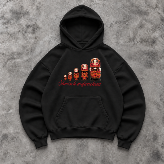 Slavisch aufwachsen Oversized Hoodie