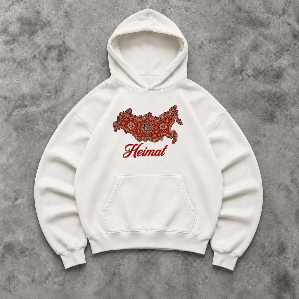 Heimat Russland Oversized Hoodie