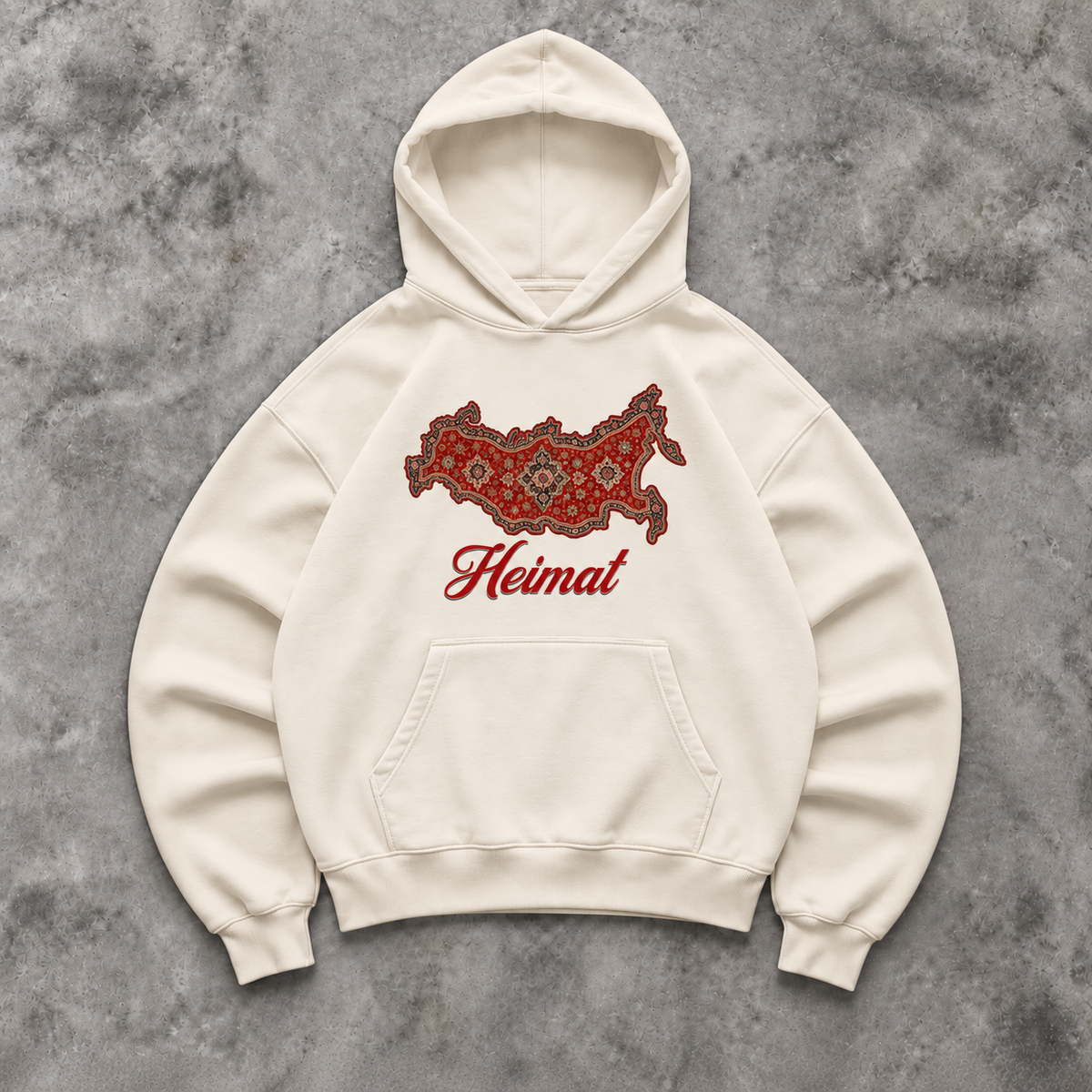 Heimat Russland Oversized Hoodie