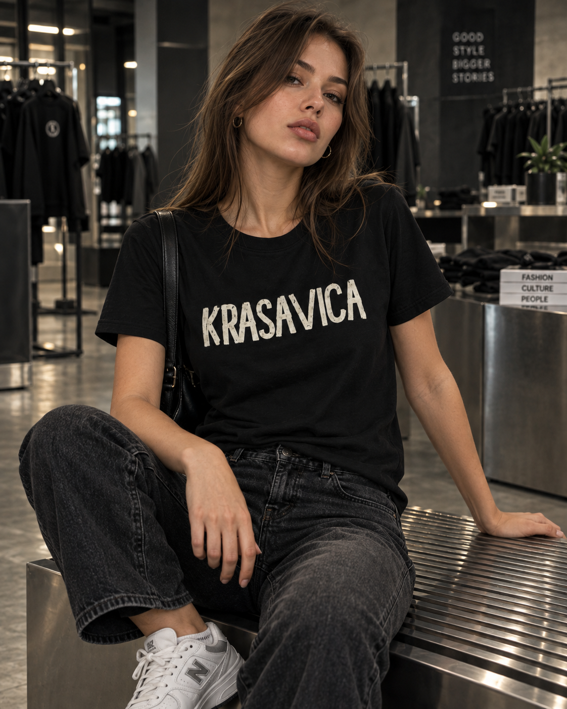 KRASAVICA Oversized Shirt