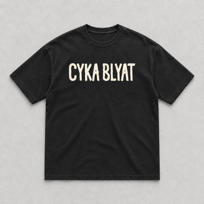 CYKA BLYAT Oversized Shirt