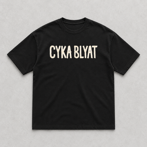 CYKA BLYAT Oversized Shirt