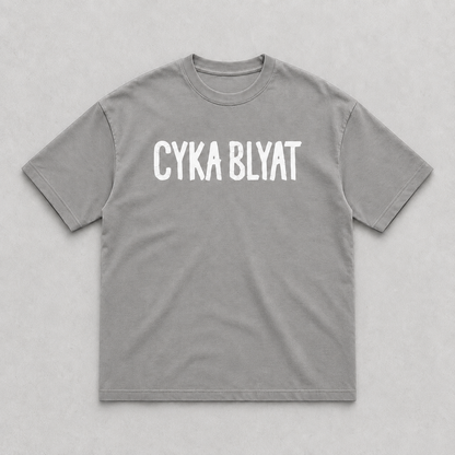 CYKA BLYAT Oversized Shirt