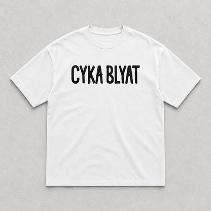 CYKA BLYAT Oversized Shirt